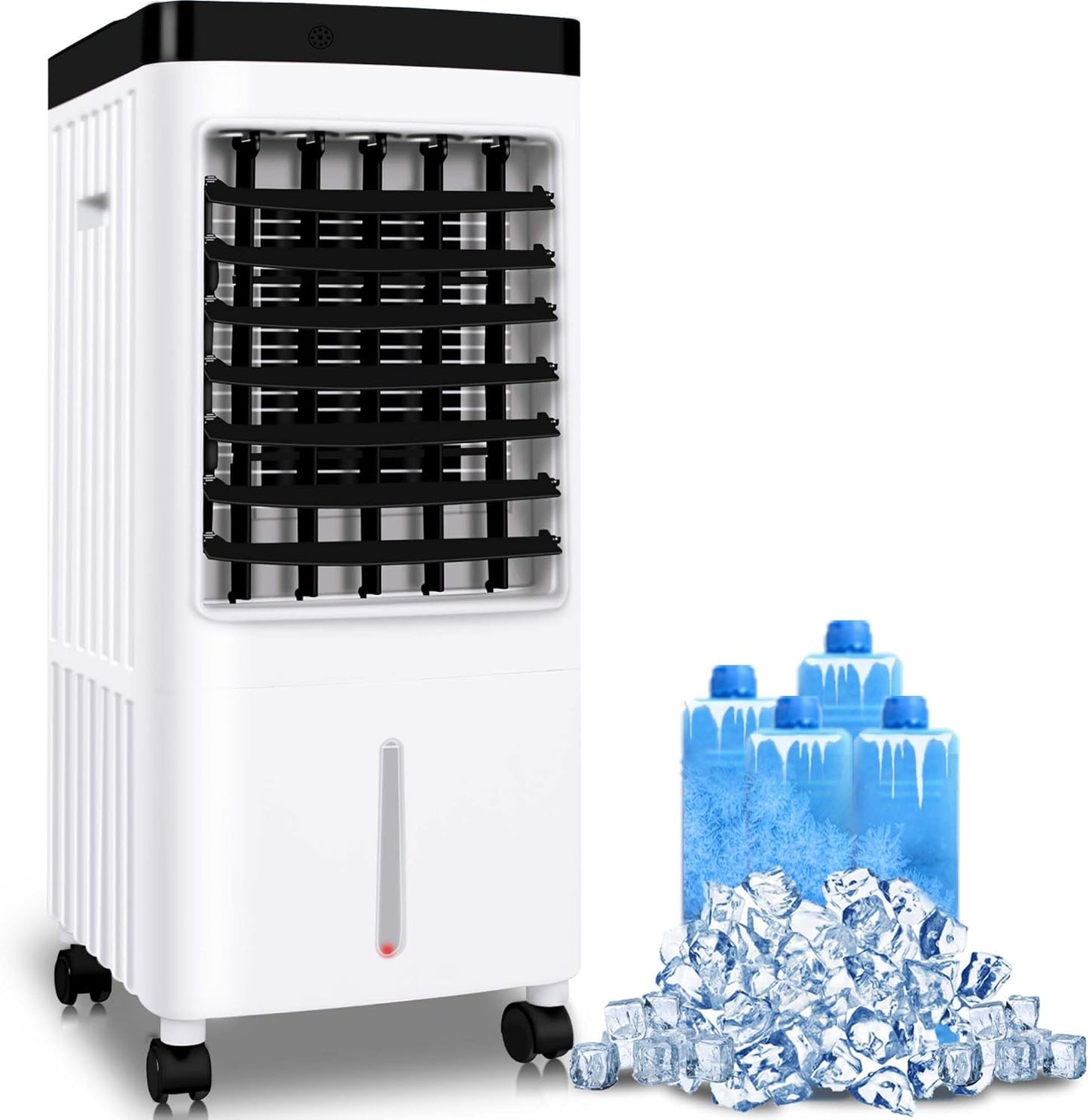 JOZERMADE Portable Air Conditioners,3-IN-1 Evaporative Air Cooler with Utral-Quiet,No windows needed & Dual control,Easy Install Ideal for Room/Office (Super Deals)