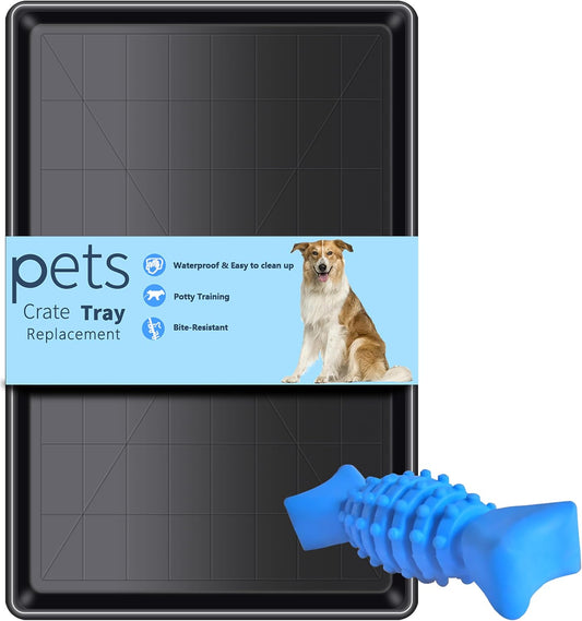 JOZERMADE Dog Crate Tray 36" - ChewProof Replacement Pan, Easy to Clean, Easy to Assemble,Ideal for Potty Training - Perfect for Pet Crates & Kennels